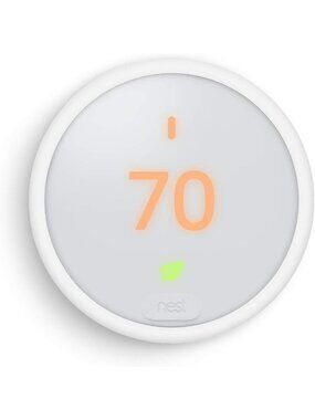 Smart Learning Thermostat E Bundle - Energy Efficient, Wi-Fi Enabled, Home